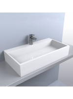 LUNART Robyn 800 mosdó, fényes fehér 5999123004109 - Fürdősz