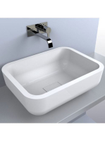 LUNART Shelby mosdó, fényes fehér 5999123004321 - Fürdőszoba