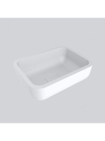 LUNART Shelby mosdó, matt fehér 5999123004338 - Fürdőszoba -