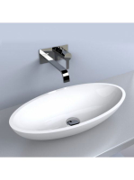 LUNART Lydia mosdó, fényes fehér 5999123004345 - Fürdőszoba