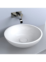 LUNART Milan mosdó, fényes fehér 5999123004611 - Fürdőszoba