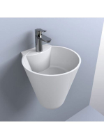 LUNART Keanu mosdó, fényes fehér 5999123005250 - Fürdőszoba