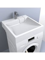 LUNART Colette mosdó, fényes fehér 5999123005434 - Fürdőszob