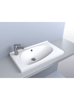 LUNART Dorah mosdó, fényes fehér 5999123005458 - Fürdőszoba