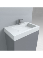 LUNART Neo mosdó, fényes fehér 5999123005496 - Fürdőszoba -