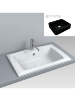 LUNART Elon mosdó, fekete kvarc 5999123005533 - Fürdőszoba -