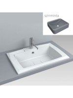 LUNART Elon mosdó, szürke kvarc 5999123005540 - Fürdőszoba -