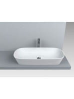 LUNART Salem mosdó, fényes fehér 5999123005557 - Fürdőszoba