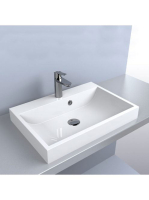 LUNART Atty 600 mosdó, fényes fehér 5999123005632 - Fürdőszo