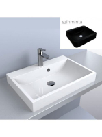 LUNART Atty 600 mosdó, fekete kvarc 5999123005656 - Fürdőszo