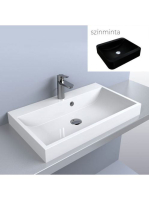 LUNART Atty 700 mosdó, fekete kvarc 5999123005694 - Fürdőszo