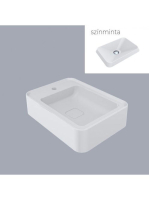 LUNART Jaxon 380 mosdó, matt fehér 5999123006080 - Fürdőszob