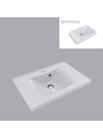 LUNART Cora 700 mosdó, matt fehér 5999123006202 - Fürdőszoba