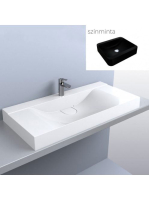 LUNART Kelly 1000 mosdó, fekete kvarc 5999123006257 - Fürdős