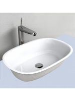 LUNART Freddie mosdó, fényes fehér 5999123006479 - Fürdőszob