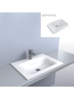 LUNART Timo 600 mosdó, matt fehér 5999123006608 - Fürdőszoba