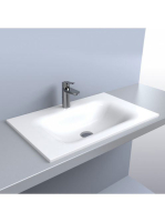 LUNART Timo 700 mosdó, fényes fehér 5999123006639 - Fürdőszo