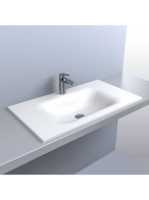 LUNART Timo 800 mosdó, fényes fehér 5999123006677 - Fürdőszo