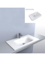 LUNART Timo 800 mosdó, matt fehér 5999123006684 - Fürdőszoba