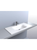 LUNART Timo 900 mosdó, fényes fehér 5999123006714 - Fürdőszo