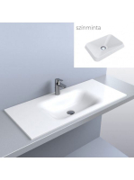 LUNART Timo 1000 mosdó, matt fehér 5999123006745 - Fürdőszob