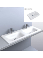 LUNART Timo 1200-2 mosdó, matt fehér 5999123006783 - Fürdősz