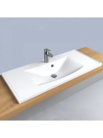 LUNART Tundy 1000 mosdó, fényes fehér 5999123006875 - Fürdős