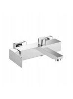 LunArt Susanna egykaros kádtöltő és zuhany csaptelep, króm 5