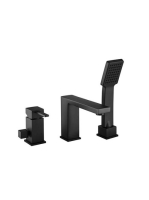 LunArt Love egykaros kádperemre szerelhető csaptelep, matt f