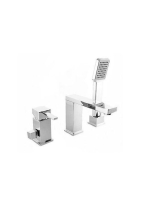 LunArt Love egykaros kádperemre szerelhető csaptelep, króm 5