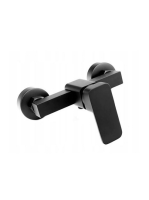 LunArt Love egykaros zuhany csaptelep, matt fekete 599912300