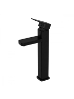 LunArt Love egykaros magasított mosdó csaptelep, matt fekete