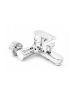 LunArt Forever egykaros kád csaptelep, króm 5999123008398 -