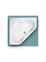 LunArt Earth akril sarokkád 140x140 cm, fehér 5999123009760