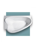 LunArt Lovely akril balos kád fém tartószerkezettel 178x105