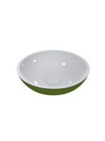 LUNART Milan mosdó, fényes RAL 6005 - Moss Green 59991230112