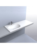 LUNART Kinsley L mosdó, fényes fehér 5999123011411 - Fürdősz