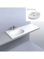 LUNART Kinsley L mosdó, matt fehér 5999123011428 - Fürdőszob