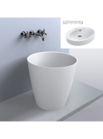 LUNART Vera mosdó, matt fehér 5999123011466 - Fürdőszoba - S