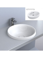 LUNART Anette mosdó, matt fehér 5999123011480 - Fürdőszoba -