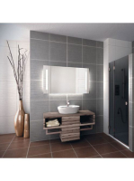 LunArt Orient természetes fehér fényű LED tükör 60x70 cm 599