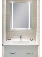 LunArt Handsome meleg fehér fényű LED tükör 120x70 cm 599912
