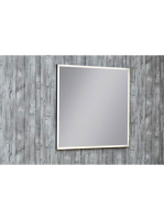 LunArt Trust Black meleg fehér fényű LED tükör 60x70 cm 5999