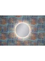 LunArt Eclipse természetes fehér fényű LED tükör 50 cm 59991