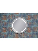 LunArt Aura természetes fehér fényű LED tükör 90 cm 59991230
