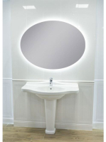 LunArt Soul természetes fehér fényű LED tükör 90x70 cm 59991