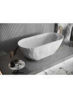 LUNART Sophie kád, fényes fehér 5999123014191 - Fürdőszoba -