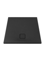 Marmy Loft 90x100 zuhanytálca Cavalli Black 807981901054 +aj