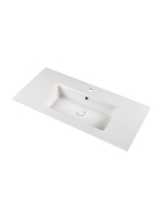 Marmy Bergamo Slim 100x46 cm mosdó 808128101110 - Fürdőszoba