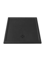 Marmy Dolomite Pro 90x100 zuhanytálca Cavalli Black 80822690